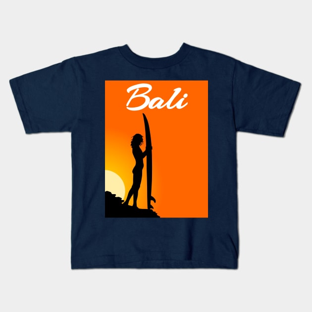 Bali Kids T-Shirt by victoriashel